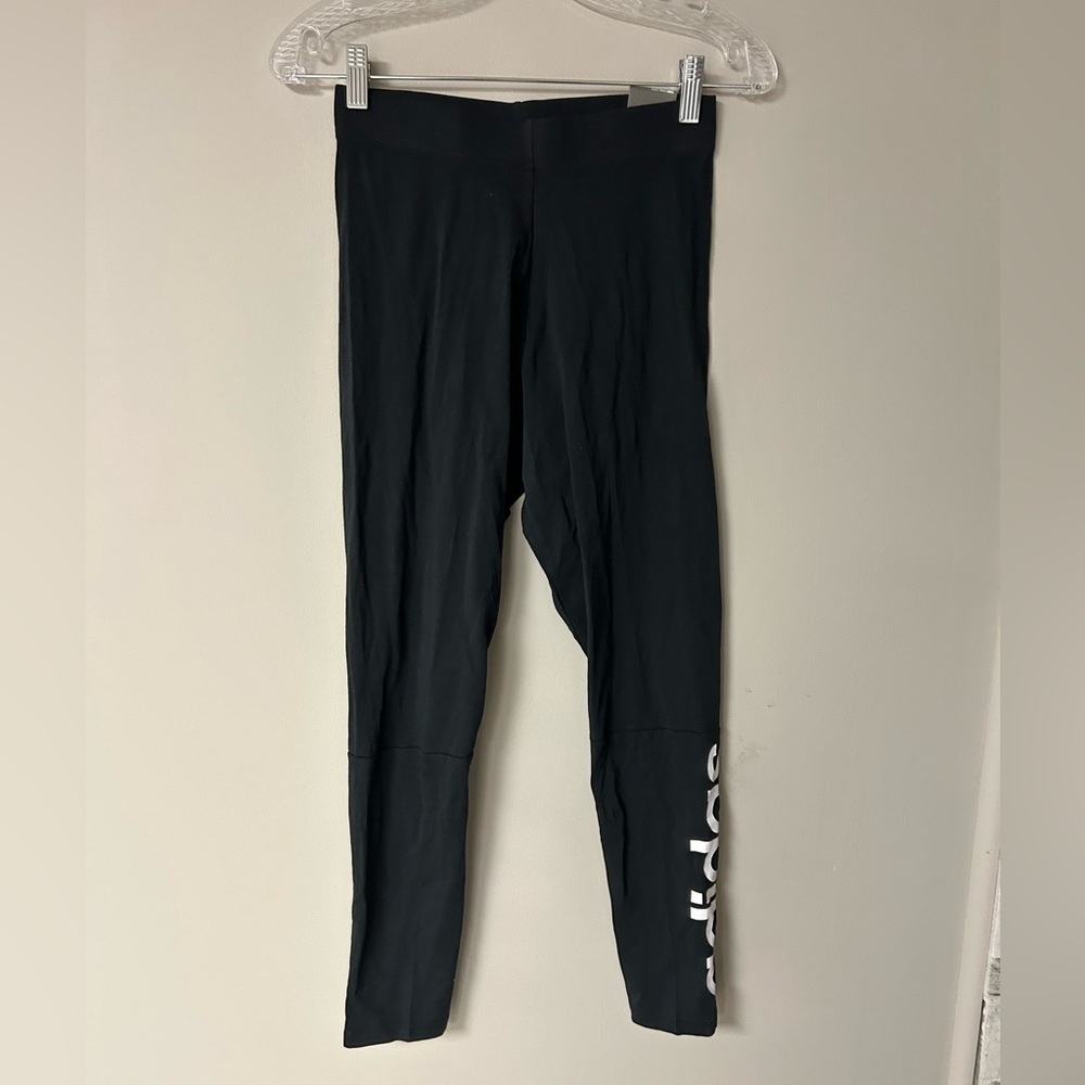 Adidas Black Tight Normal Length Leggings‎